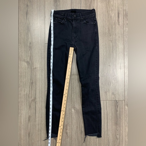 MOTHER Women's The Stunner Zip Ankle‎ Step Fray in Not Guilty Size 25 - Picture 4 of 10